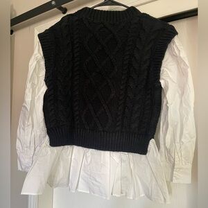 Vici Collection - English Factory Sweater Top